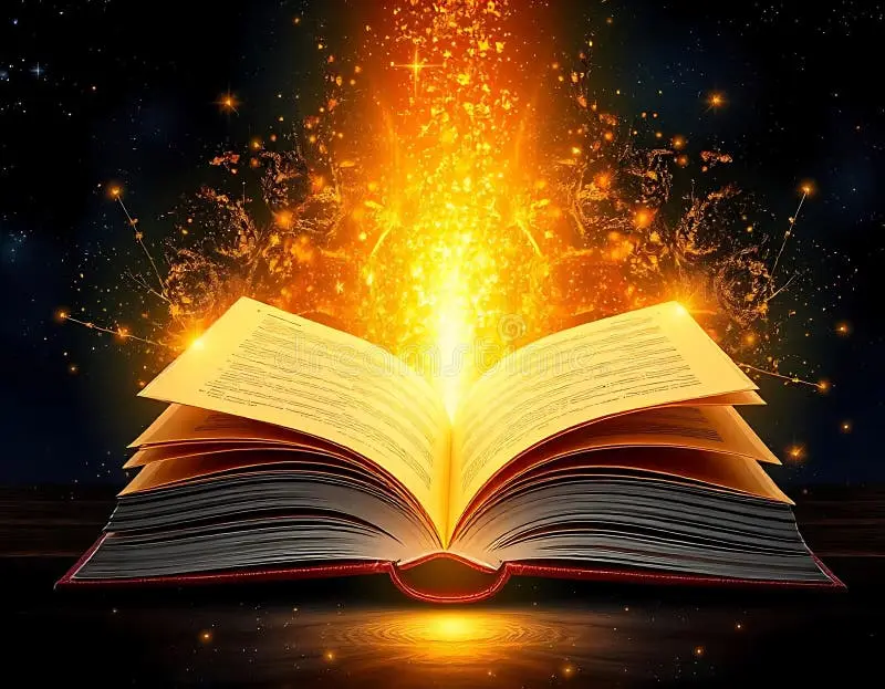 买马网站魔法图书馆发光书籍